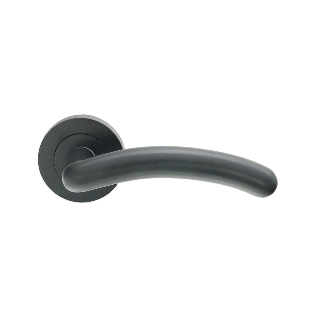 Taurus Lever Door Handle Gunmetal Grey