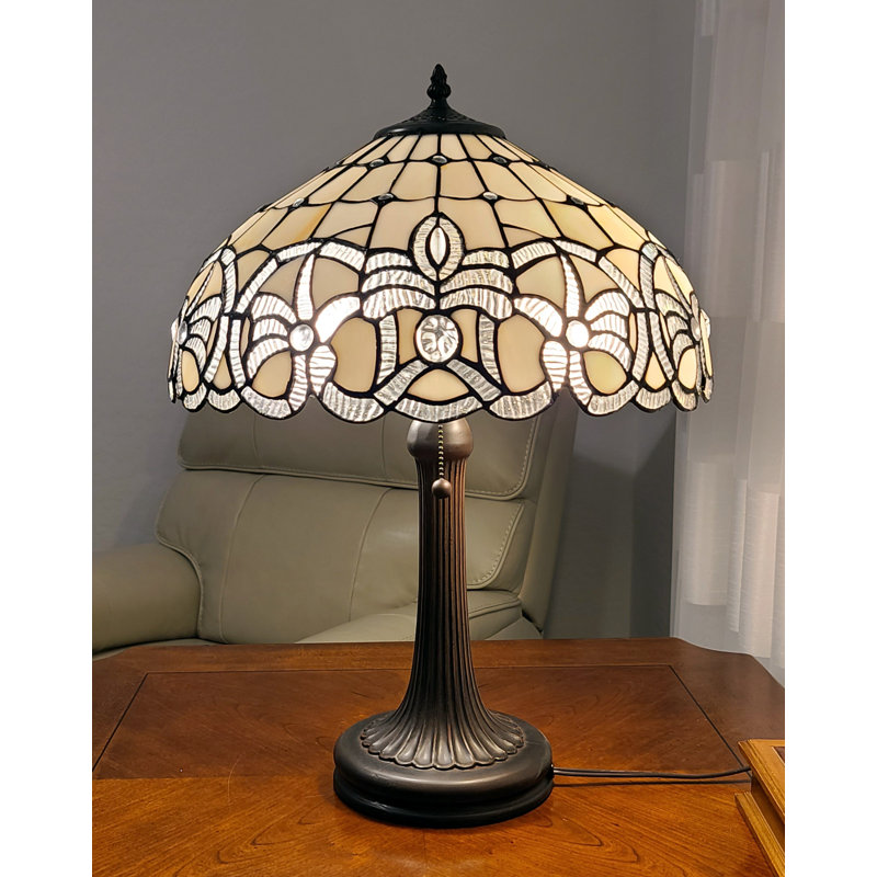 Roseanne Metal Table Lamp, 24" H x 16" W x 16" D