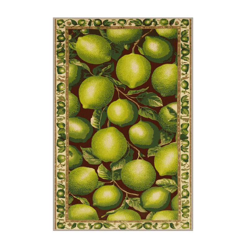  Tapis persan lavable à la lime