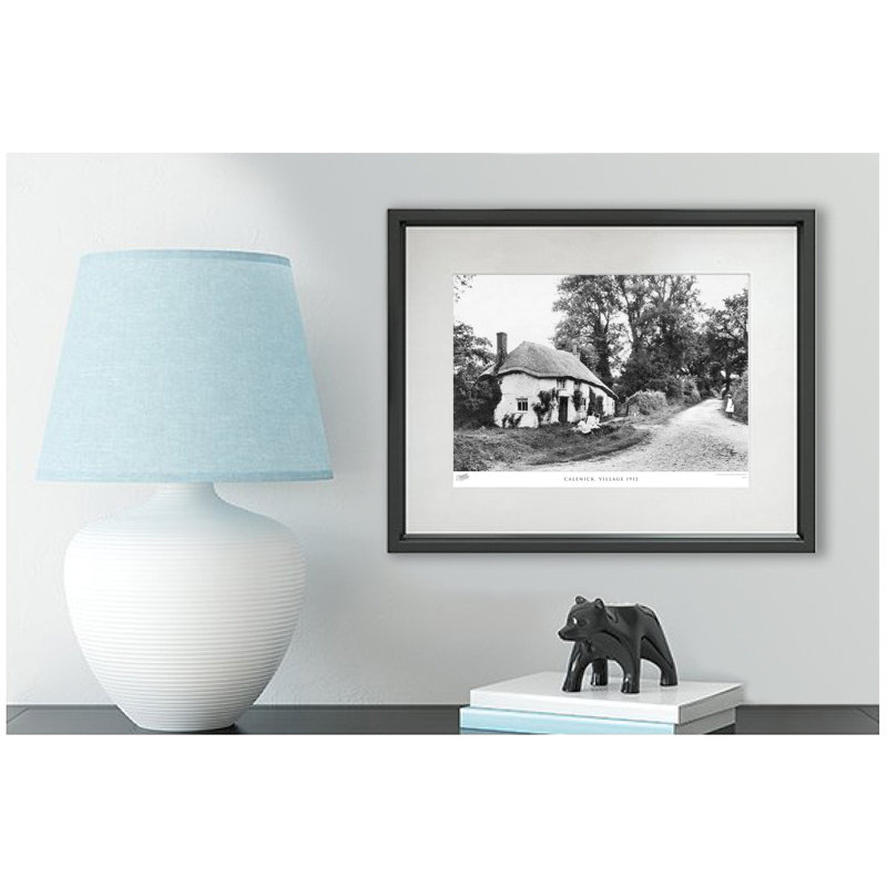 Calenick, Village 1912 - Single Picture Frame Print, 28cm H x 36cm W x 2.3cm D
