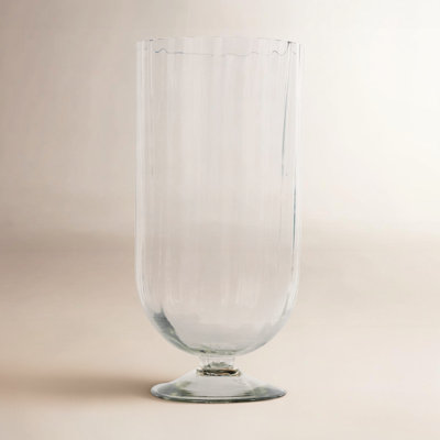 Perry Glass Hurricane Candle Holder
