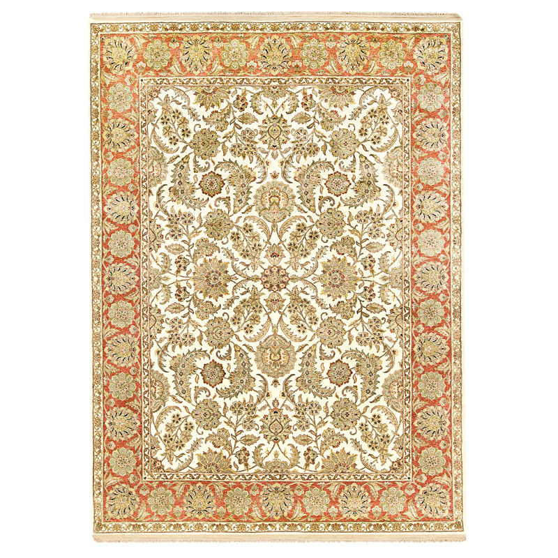 One-of-a-Kind 9' X 12'4" Hand Knotted Area Rug
