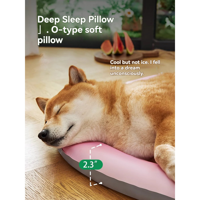 Cotton Pet Bed, 3" H x 22" W x 25.9" D