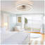 Ventilateur de plafond avec lumières DEL à intensité variable