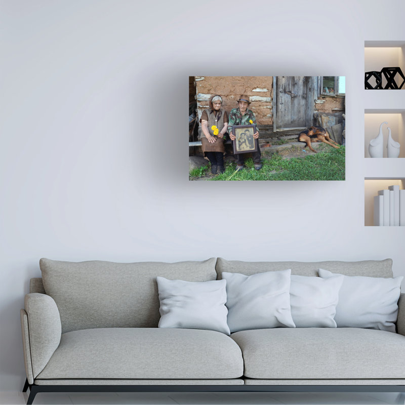 "Robert Semnic 50 Years Together", art sur toile, H 12 po x l 19 po