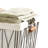 Artesa Verona Rolling Laundry Hamper Cart with Removable Canvas Bag