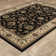 Tapis oriental beige / noir Shelburne