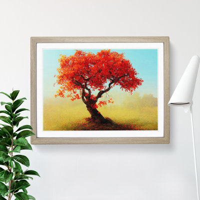 Picturesque Apple Tree - Single Picture Frame Print