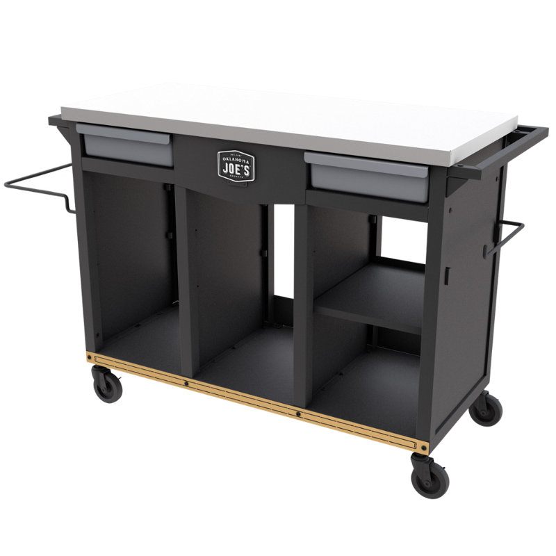 Oklahoma Joe's Workstation Dlx Prep & Storage Cart