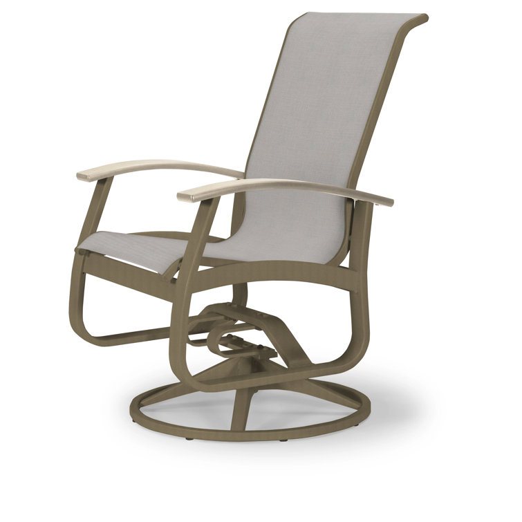 Chaise de patio pivotante Askar