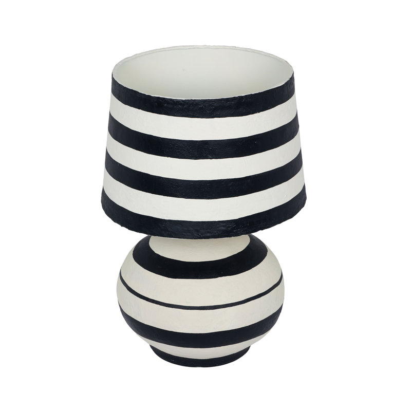 Lampe de table Catharine Positano, Bleu / Blanc cassé