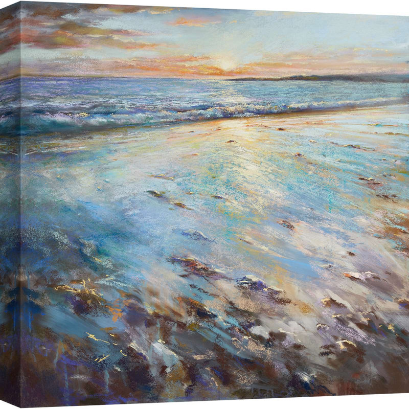 Landscape Painting: Savouring Every Moment by Nel Whatmore - Wrapped Canvas Print, 70cm H x 70cm W