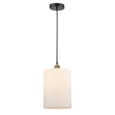 Luminaire suspendu cylindrique simple à 1 lumière Karon