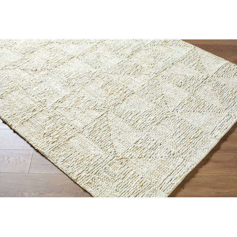 Weston Hand Woven Jute Area Rug, Rectangle 10' x 14'