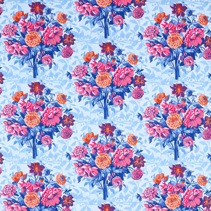 Dahlia Bunch Fabric