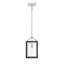 Luminaire suspendu rectangulaire 1 lumière Kentin-965313717