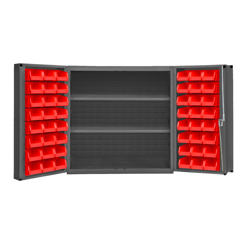 Cabinet H 72 po x l 36,13 po x p 24 po Fareham, Rouge