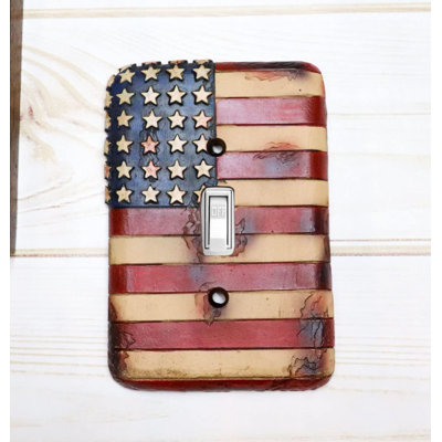 Ealaf Cities & Countries Themed 1 - Gang Single Outlet Jumbo Wall Plate
