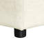 Lit gigogne blanc avec matelas de soutien pour un sommeil paisible, matelas pliant une place, élégance
