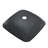 Bathroom Vessel Bathroom Sink Above Counter Grey Bowl Square Sink For Bathroom, Tempered Glass Vessel Sink With Pop-Up Drain (No Faucet)