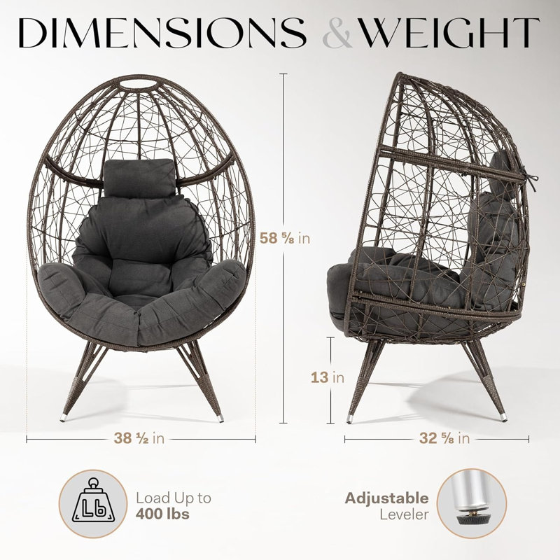 Fauteuil coquille d'œuf Coey