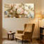 Hydrangea, ensemble de 3 reproductions d'art sur toile-806392853