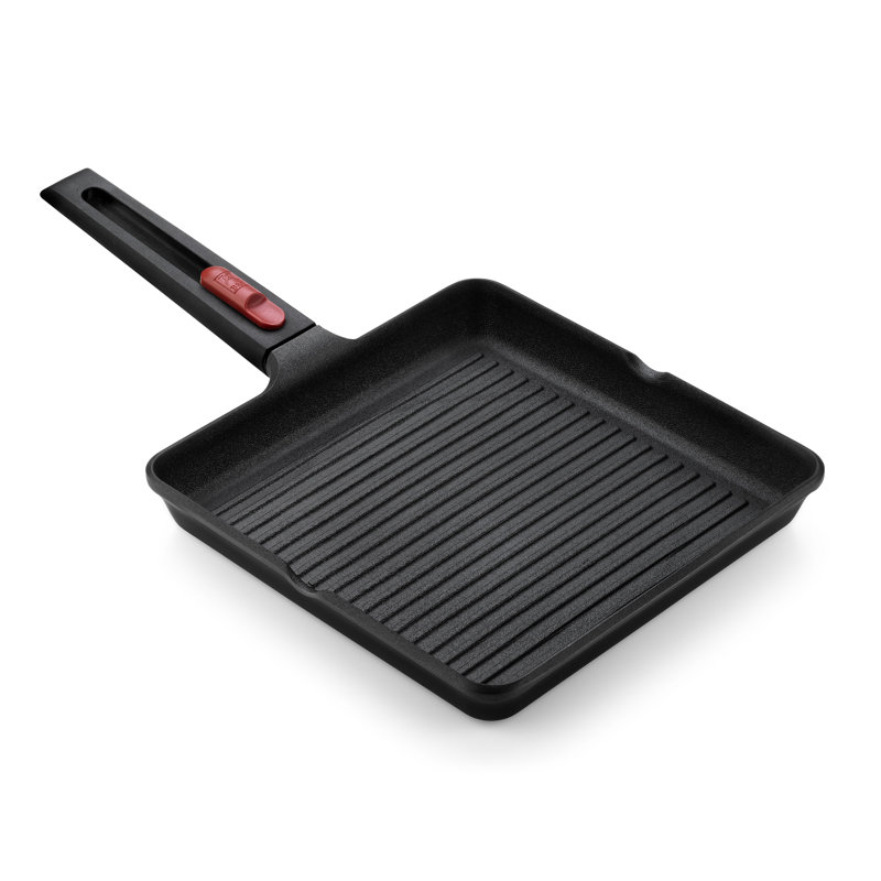 23cm Cast Aluminum Grill Pan, 4.4cm