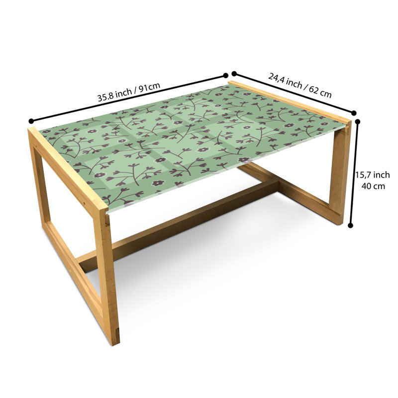 Jadyn-Rose Sled Coffee Table, 90cm H x 62cm W x 40cm D