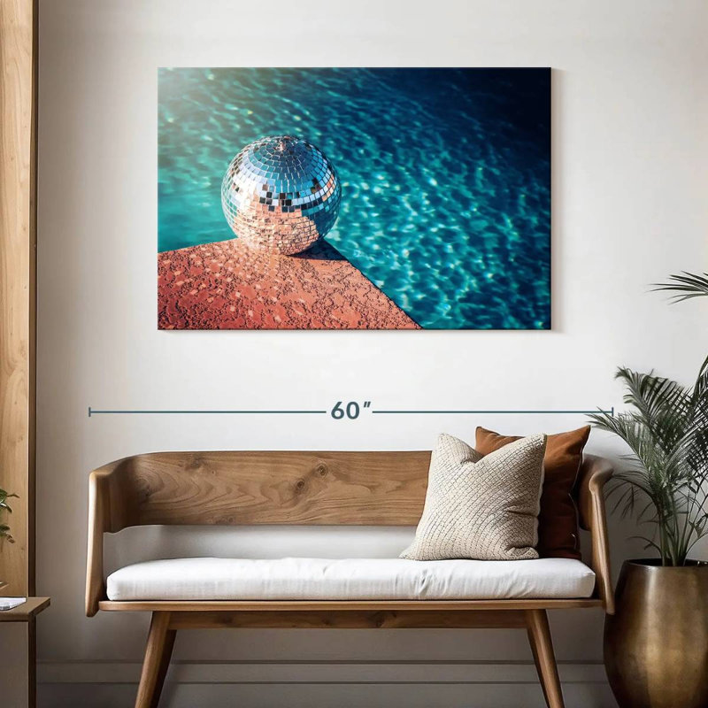 Abarca Disco Ball, 30" H x 45" W