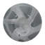 Vase en verre gris Chambre Victoria-718636117