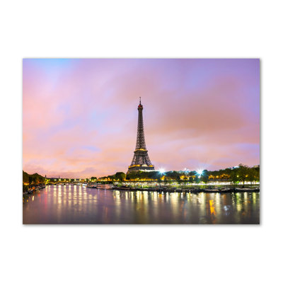 Eiffel Tower Paris - Wrapped Canvas Print