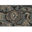 Tapis bleu clair / ivoire en laine Ziegler
