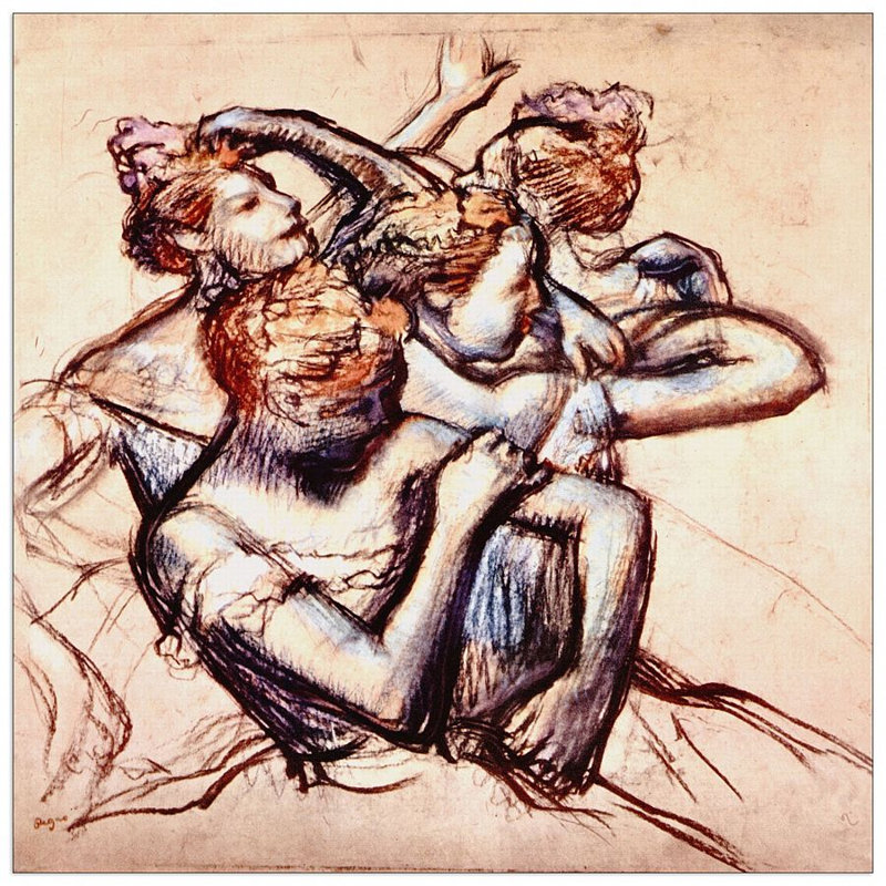 Edgar Degas - Wrapped Canvas Print