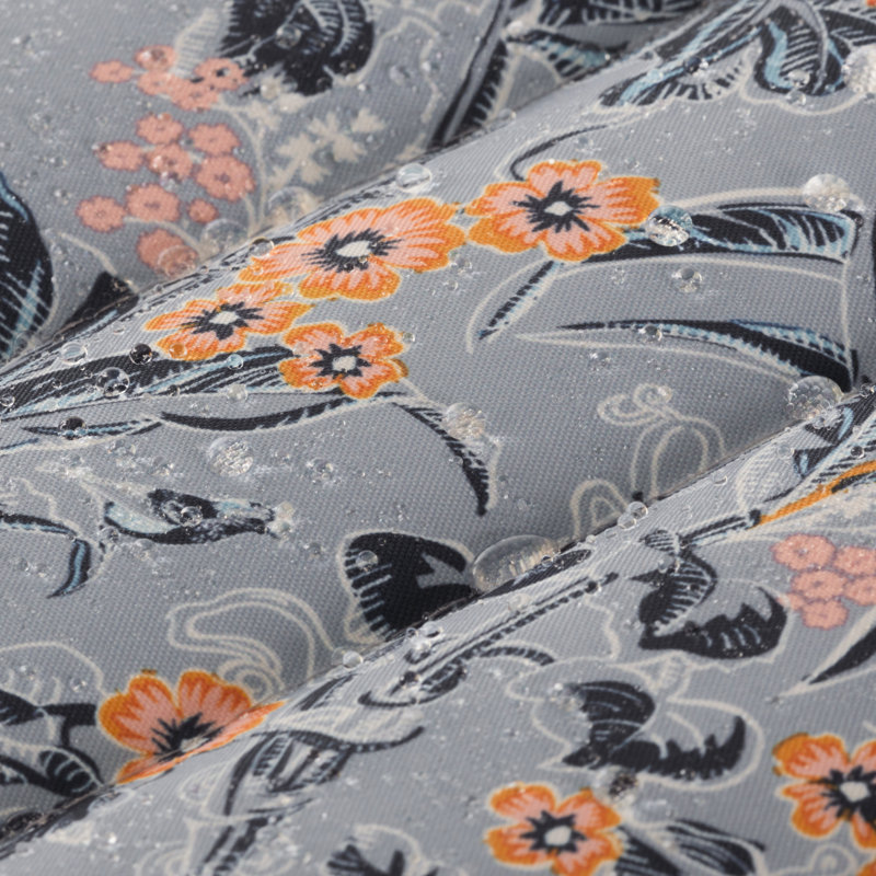 Vera Bradley 2 Person Classic Hammock, Rain Forest Toile Gray/Gold