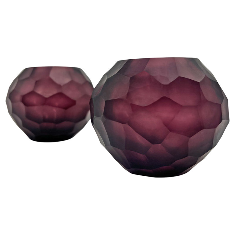 Vase en verre 4 po