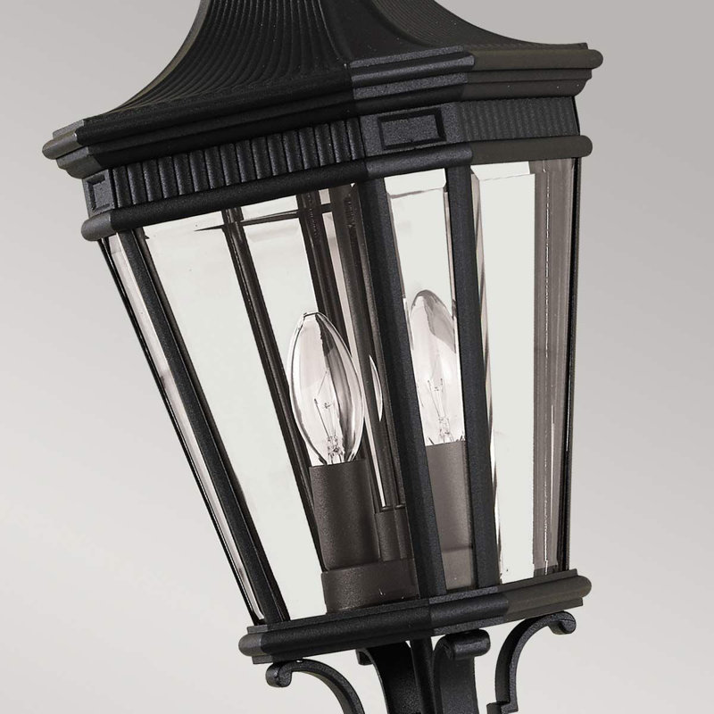 Tilda 2 - Light Outdoor Hanging Lantern, Black