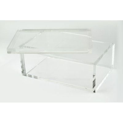 Lucite Box - Clear 7.5x5.75x2.75