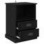 43cm W Manufactured Wood Bedside Table-906224080