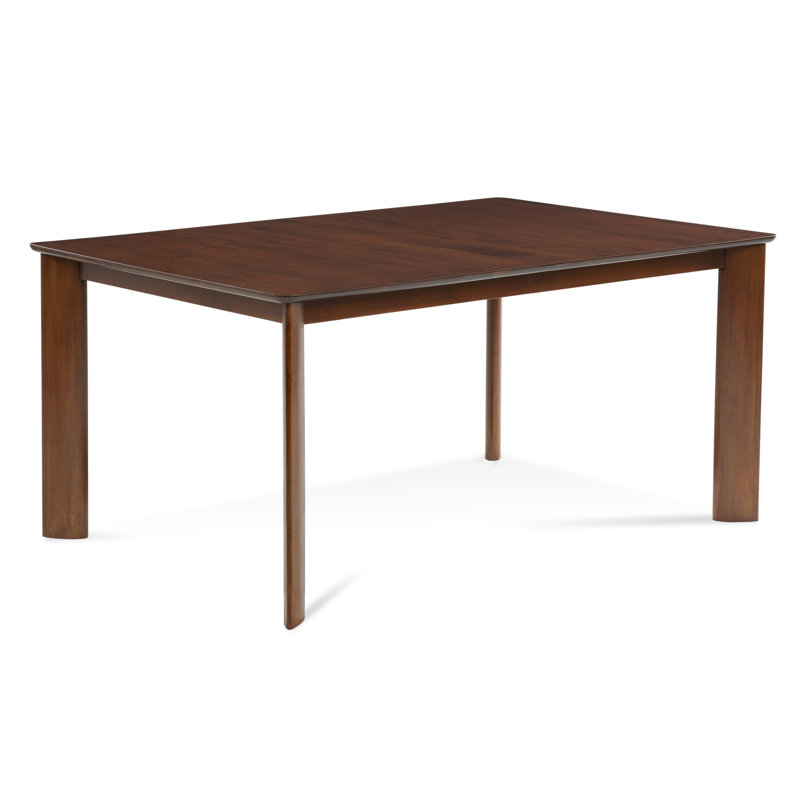 Table de salle à manger Sadeka, H 29 po x l 36 po x P 60 po, Noyer