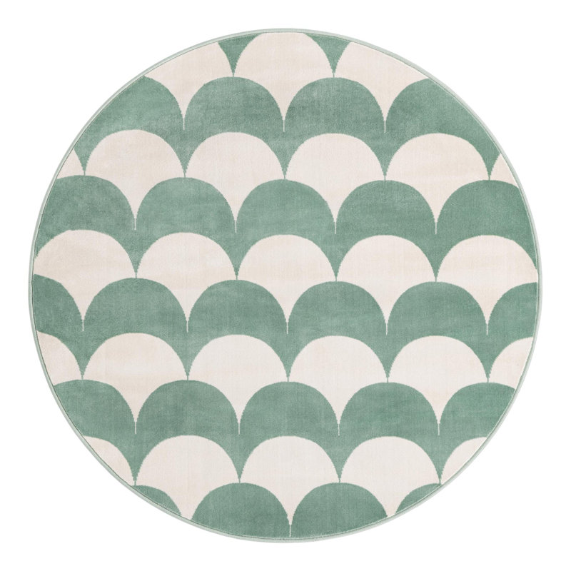 Tapis pour enfant Unique Loom Arches, Rond 5 pi 3 po