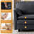 Kariba Modular Sofa With Ottomans, Console With 2 Cup Holders, Storage And USB Port-1914036235