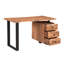 Bureau 54 po avec trois tiroirs