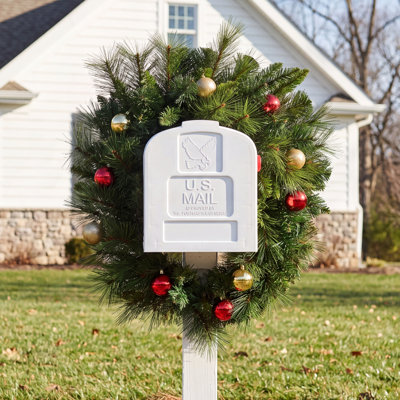 PVC Greenery 36" Mailbox Swag