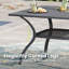 Table de salle à manger carrée extérieure de 96 cm (37,8 po) pour 4 personnes-67935071