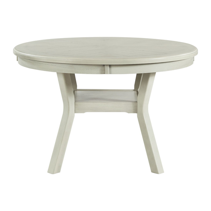 Relyea Round Dining Table, Standard Height (30" Height), Bisque