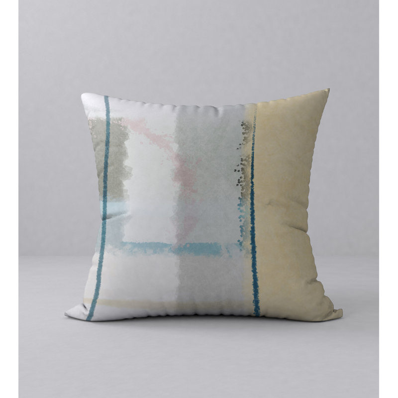 Housse de coussin décorative carrée simple et décorative distinctive, 24" X 24"