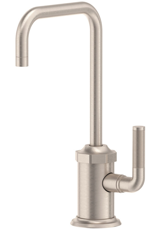 Descanso Hot Water Dispenser with Quad Spout, Antique Brass