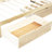 Twin Size Daybed With Two Storage Drawers, Ports And Sufficient Cabinets In Wood Color - Stable Outlets-491854732