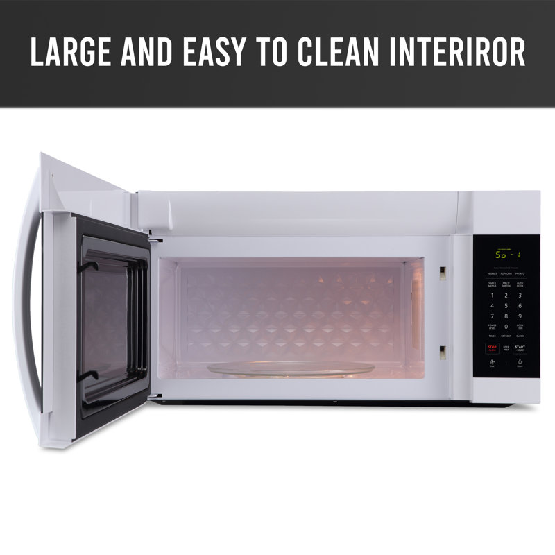 Farberware 1.7 Cubic Feet Over-The-Range Microwave, White