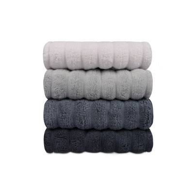Ensemble de serviettes 4 pièces 100% coton